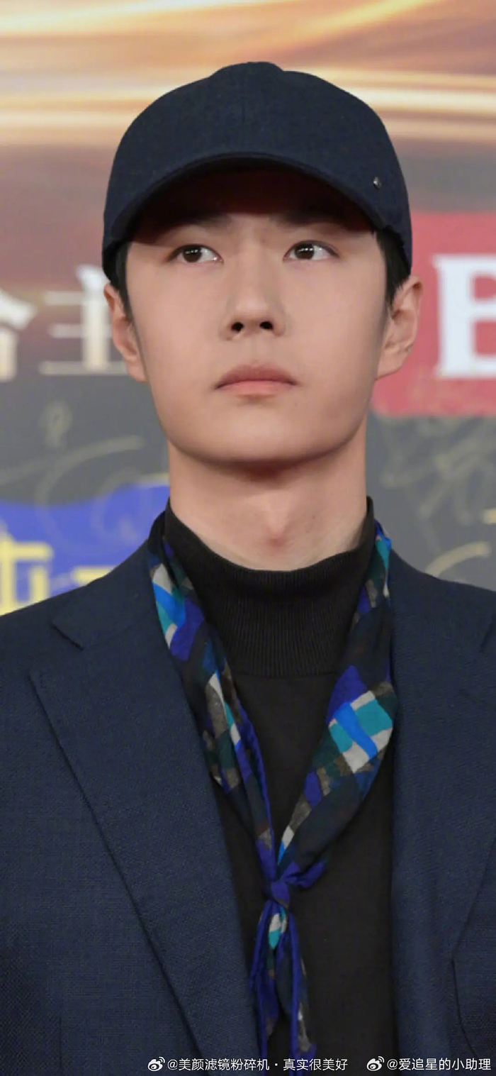 王一博近期的活动为什么都在戴帽子