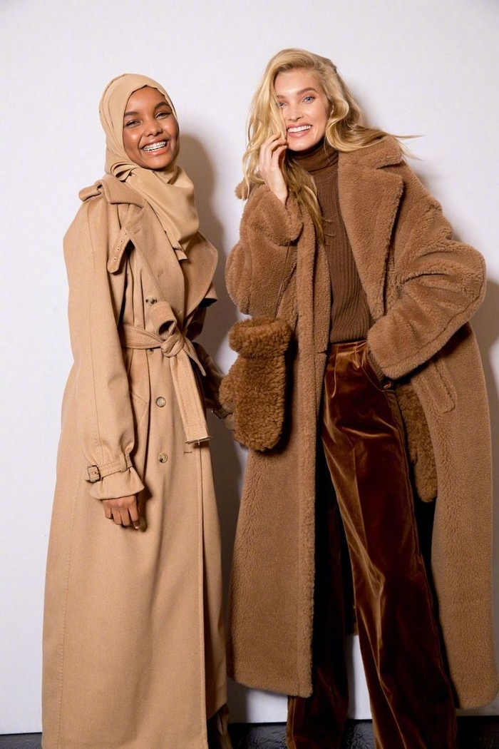 美拉德配色穿搭———-穿搭公式:将棕色与同色系配搭