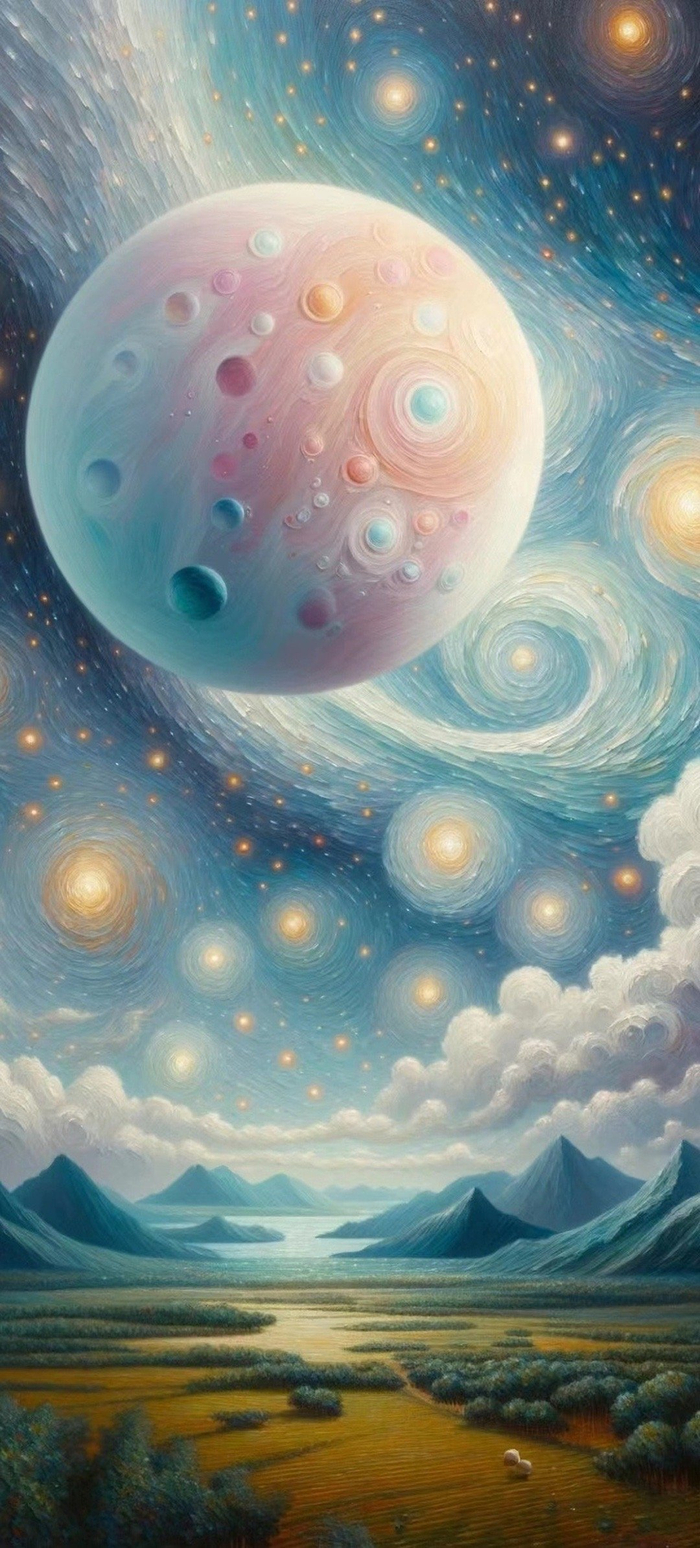 小王子手绘风壁纸