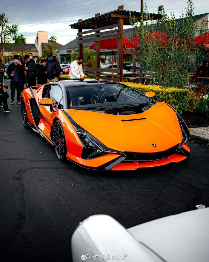 兰博基尼lamborghinisian橙色暴力再次来袭