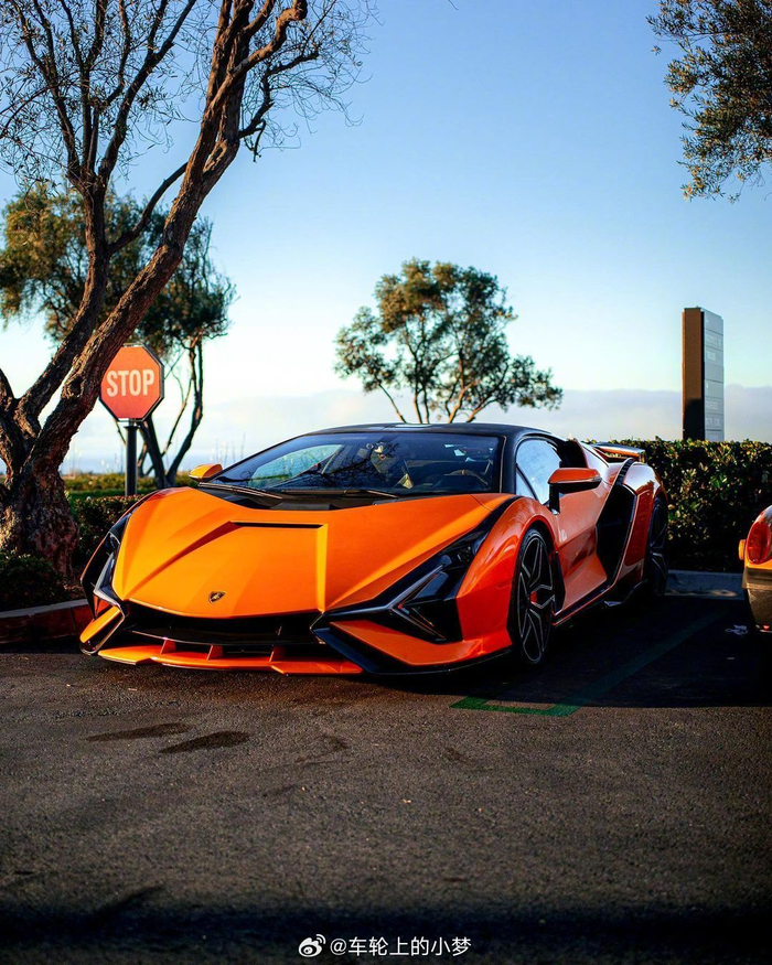 兰博基尼lamborghinisian橙色暴力再次来袭