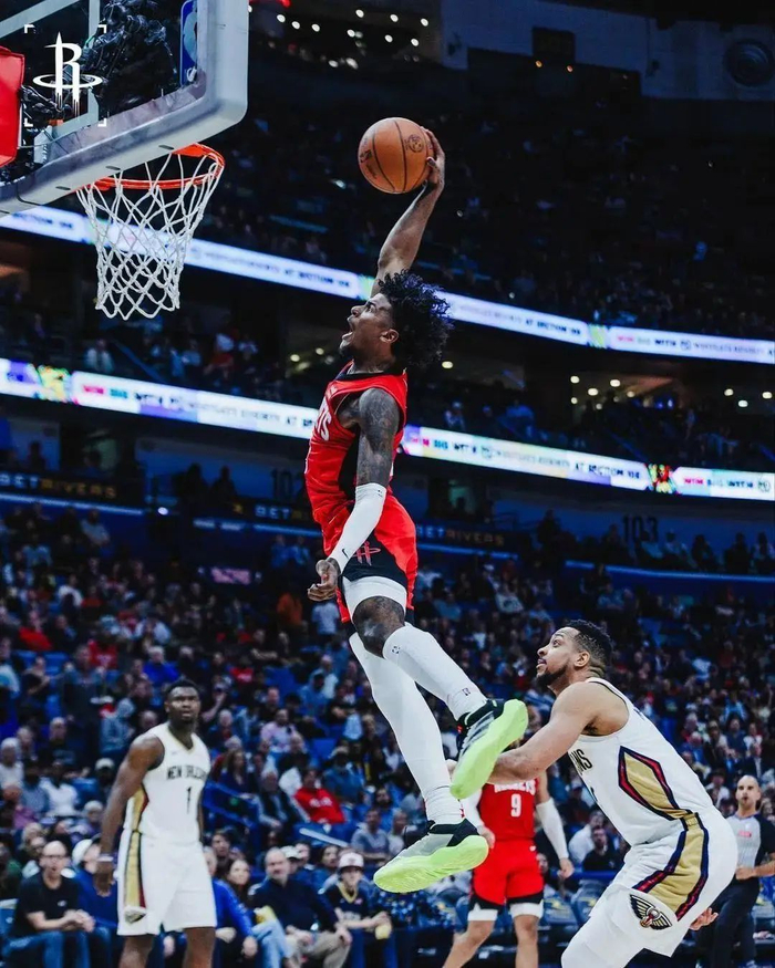 杰伦格林无愧是nba周最佳首节爆砍19分状态火爆即将当爹的运气爆棚