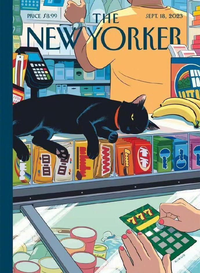 《纽约客》插画封面