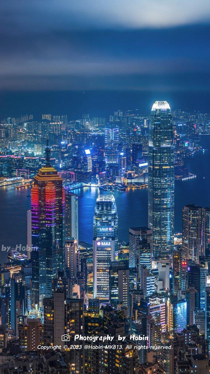 香港夜景最美的地方图片