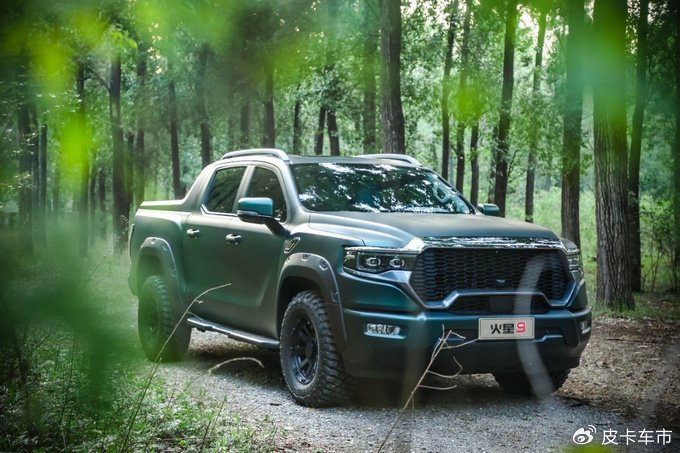 全尺寸皮卡福田火星上市倒计时实车配置无缩减