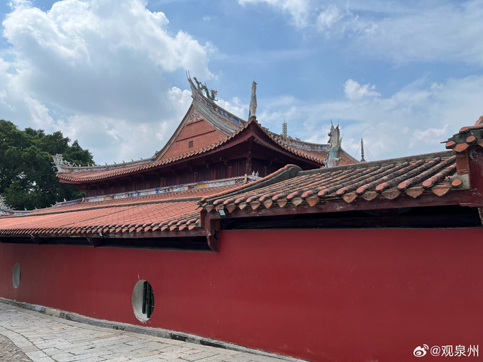 泉州开元寺故宫红的网红墙你们有没有打卡拍照过呀