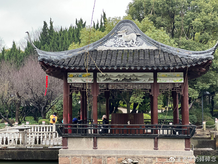 偶入川沙公园虽建筑不古但氛围感十足