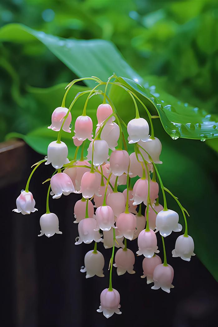 铃兰花,它的花语是:百转千回,只为与你相遇