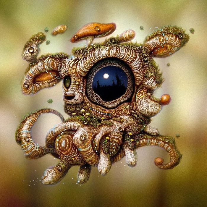 日本人绘制的大眼怪兽,人工智能看完,都甘拜下风|服部|直人|怪兽_新浪