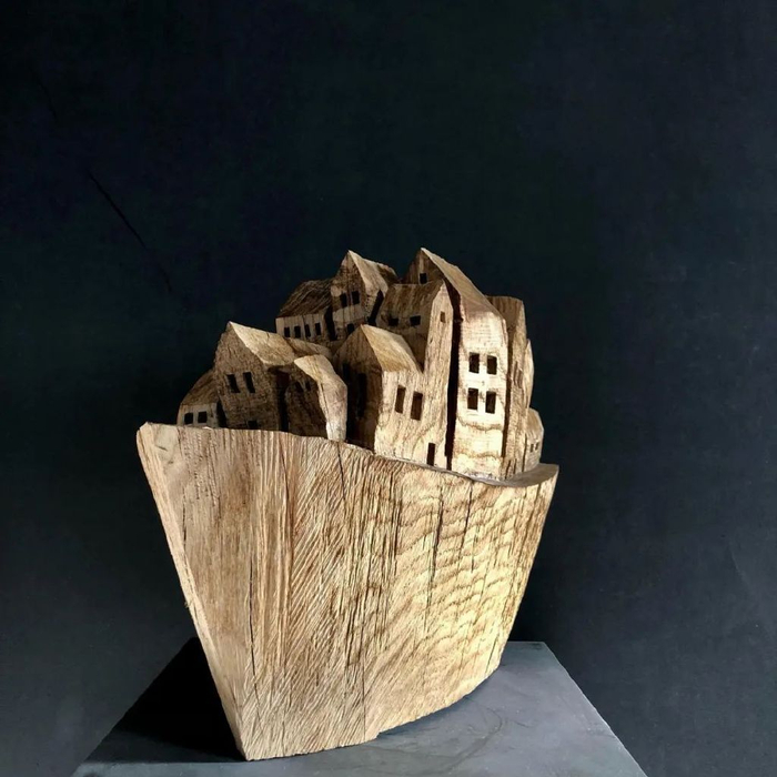 一块烂木头,把艺术性拉满,看懂你一定会爱上它|木雕|汉斯|老家_新浪