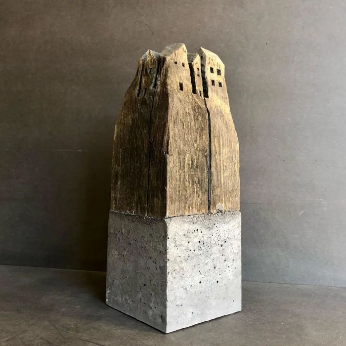 一块烂木头,把艺术性拉满,看懂你一定会爱上它|木雕|汉斯|老家_新浪