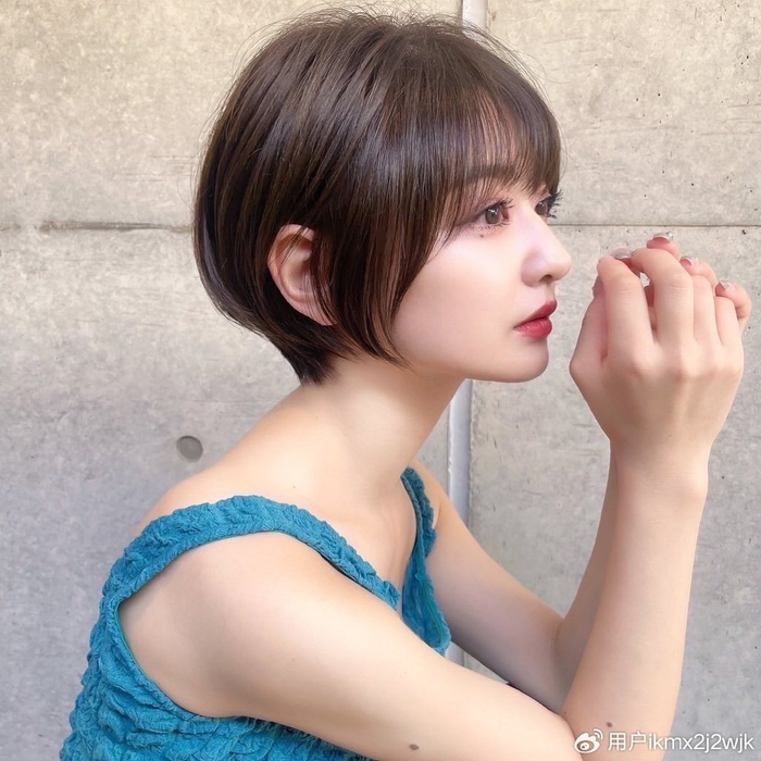 最具人气的女士短发:蓬松瘦脸,层次感满满,剪完显小10岁|层次感|短发