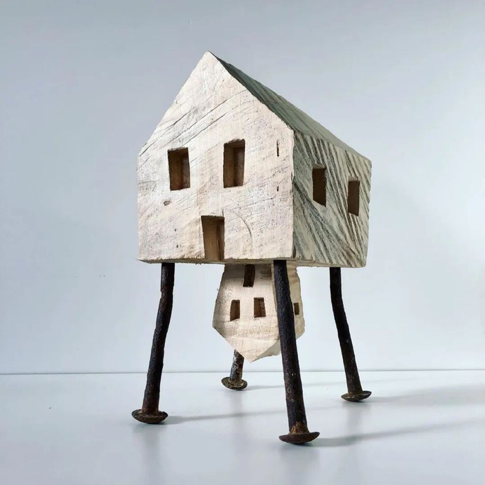 一块烂木头,把艺术性拉满,看懂你一定会爱上它|木雕|汉斯|老家_新浪