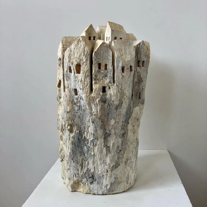 一块烂木头,把艺术性拉满,看懂你一定会爱上它|木雕|汉斯|老家_新浪