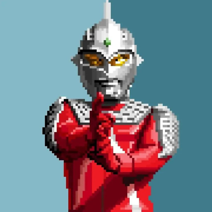 过时的像素画,被日本人玩"火"了,眯起眼睛看得更清楚|像素|像素画