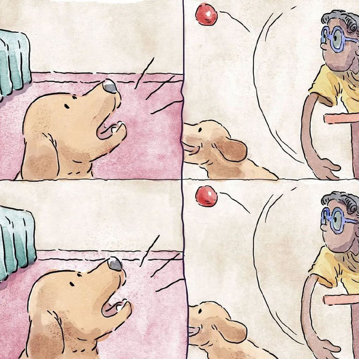 7组关于宠物的漫画,扫除内心阴霾,看完让你心里暖暖的