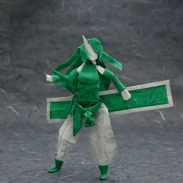 一张纸,不裁也不剪,折出逼真的关羽和兵马俑|折纸|克里斯|纸张_新浪