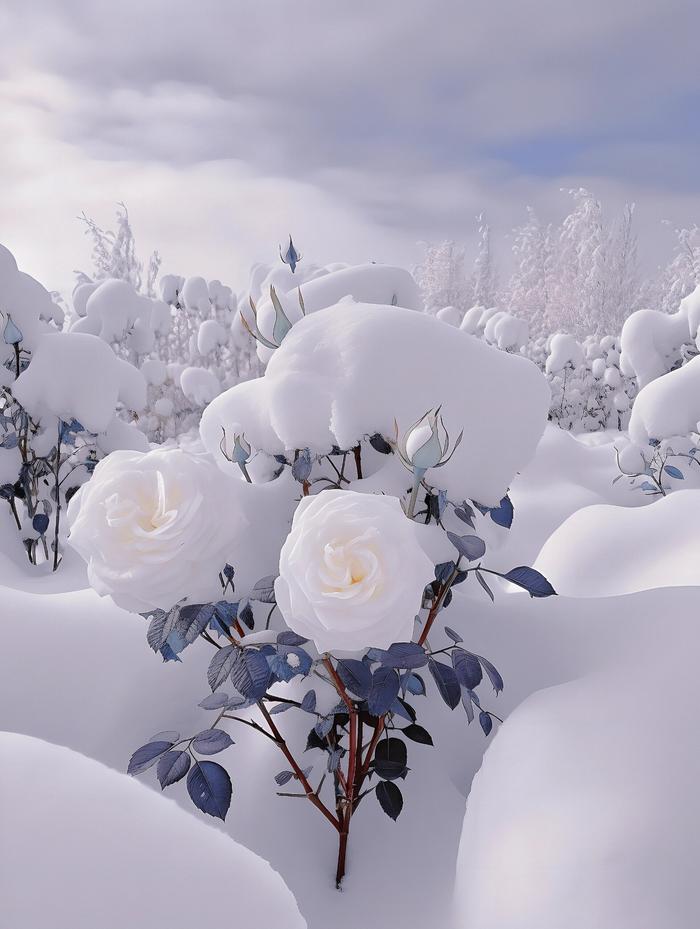 有一种花叫雪山白玫瑰