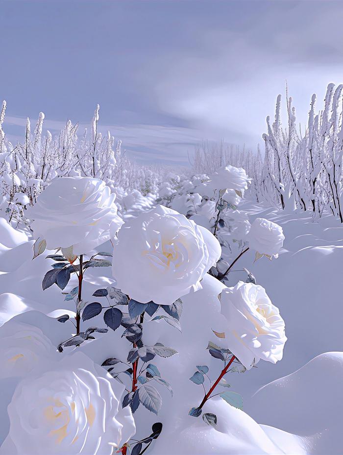 有一种花叫雪山白玫瑰