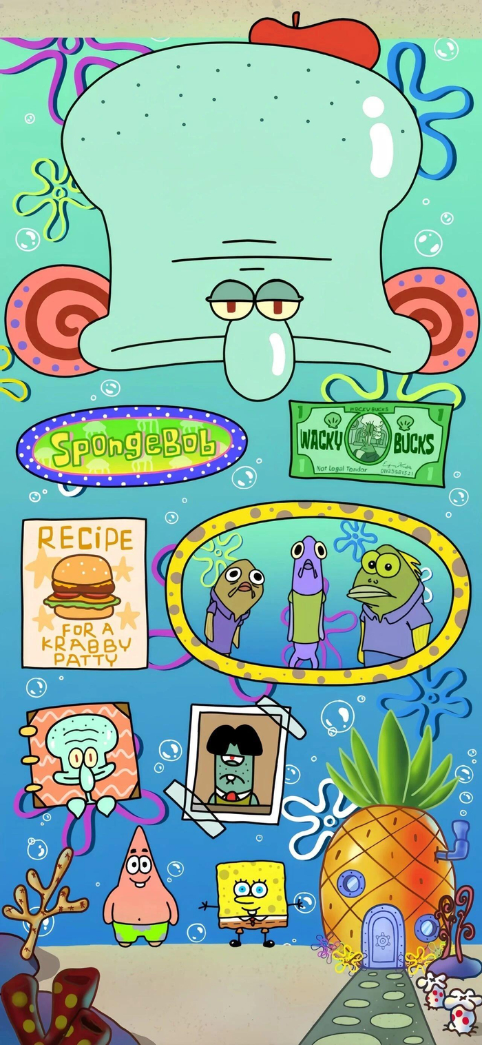 存一下海绵宝宝动漫壁纸