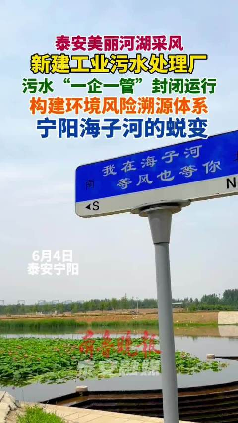 泰安美丽河湖采风·海子河从"化工锈带"到"生态绿带"的蜕变