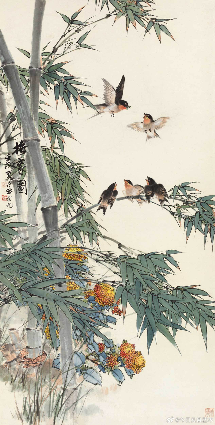 田世光花鸟画__财经头条__新浪财经