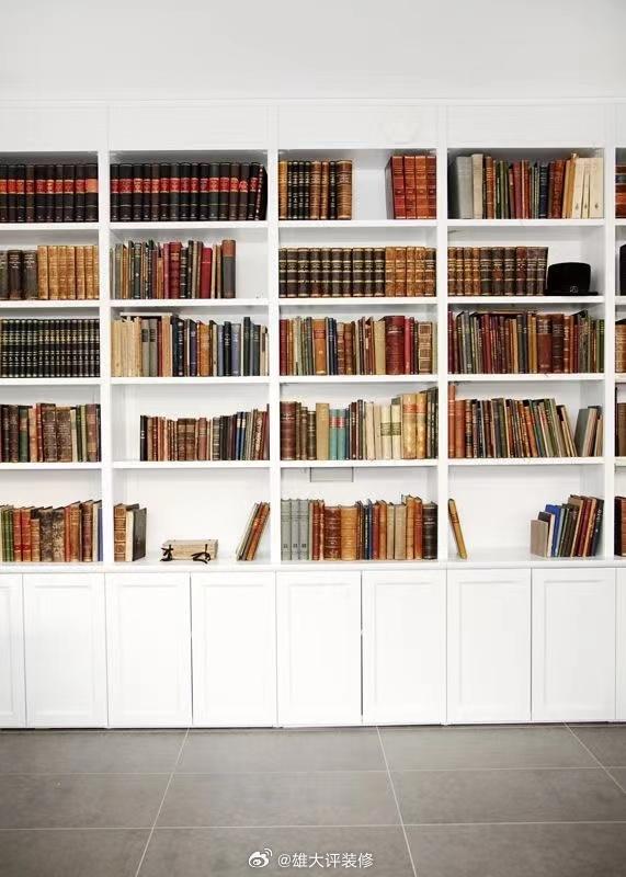满墙的书柜,你喜欢哪款?