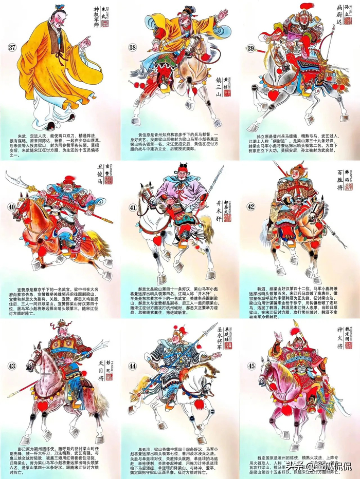 水浒传108位好汉之人物详解