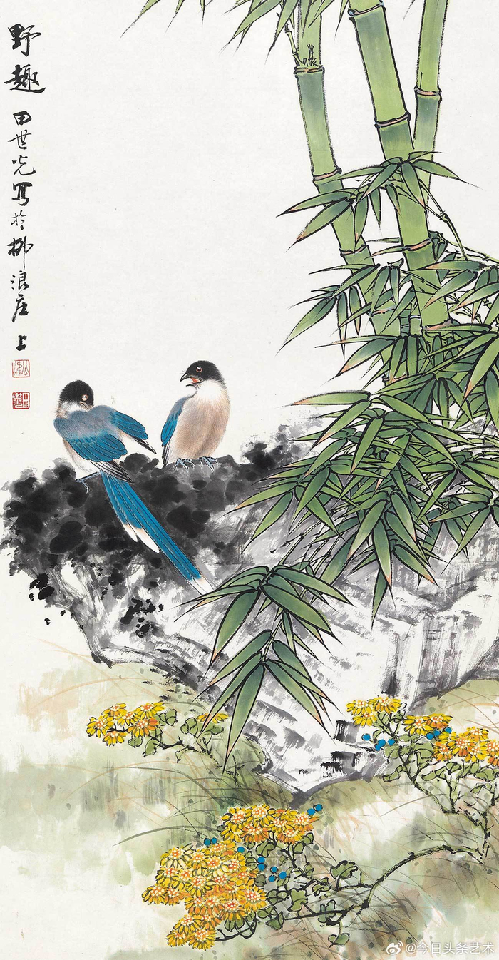 田世光花鸟画__财经头条__新浪财经