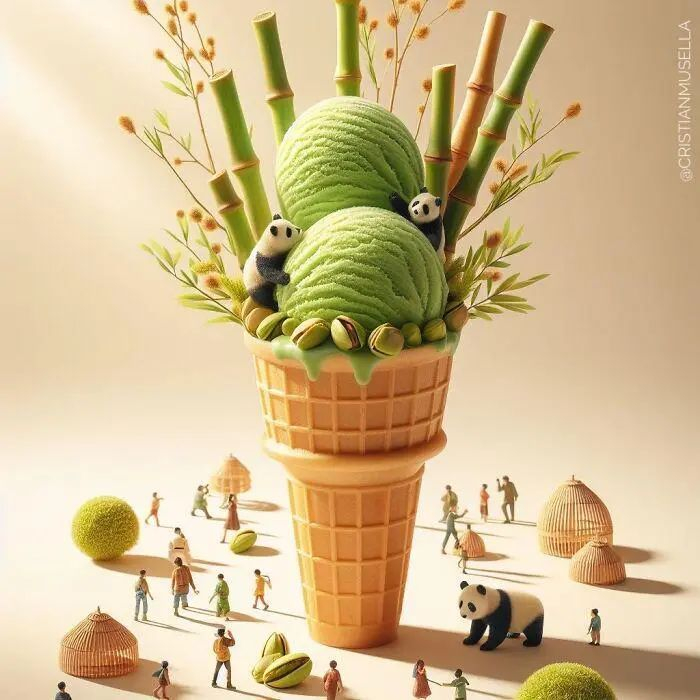 父女勇闯"小世界",奶酪城堡,西瓜舞台,实在太奇妙啦|小世界|奶酪|西瓜