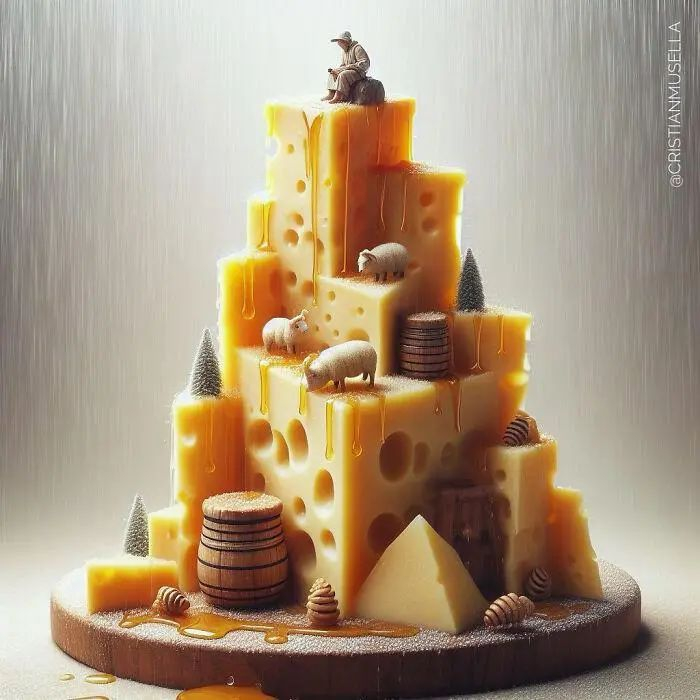 父女勇闯"小世界",奶酪城堡,西瓜舞台,实在太奇妙啦|小世界|奶酪|西瓜