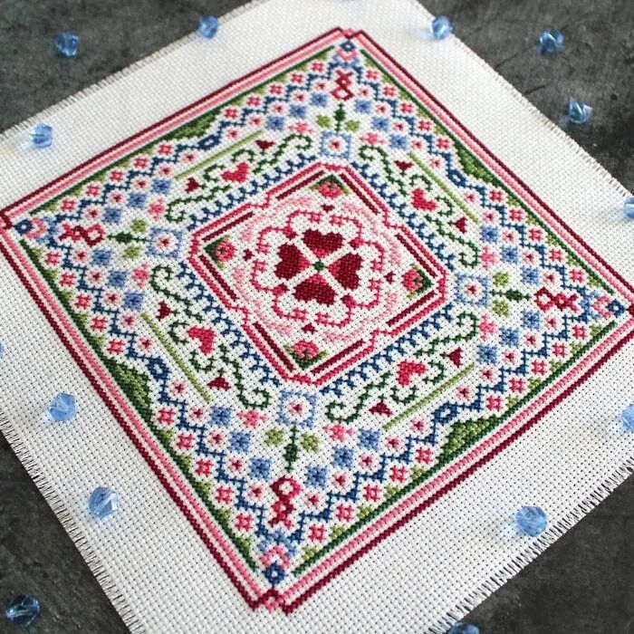 失业后醉心十字绣,她的质朴作品,带给人美的享受