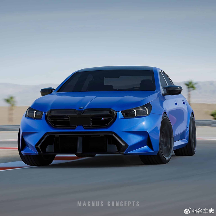 magnusconcepts渲染的新款宝马m5这个颜值如何