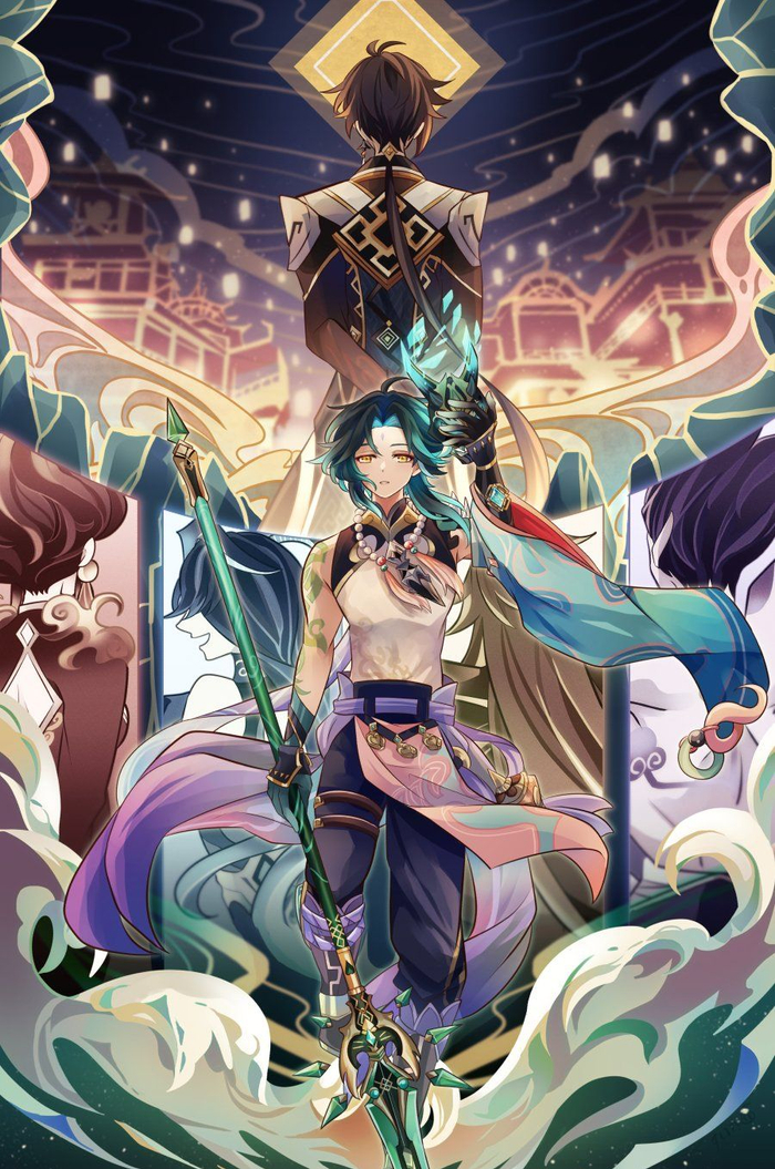 原神玩家画了一张正在被业障折磨的魈图很丑但是点赞量很高