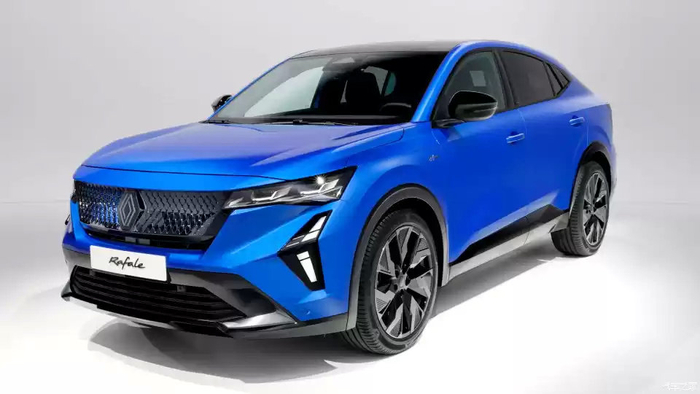 溜背造型 科幻内饰 配备三缸混动系统 雷诺rafale首发__财经头条
