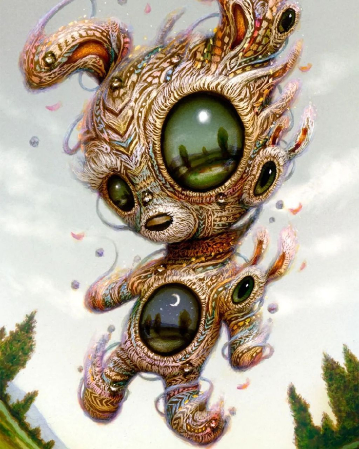 日本人绘制的大眼怪兽,人工智能看完,都甘拜下风|服部|直人|怪兽_新浪