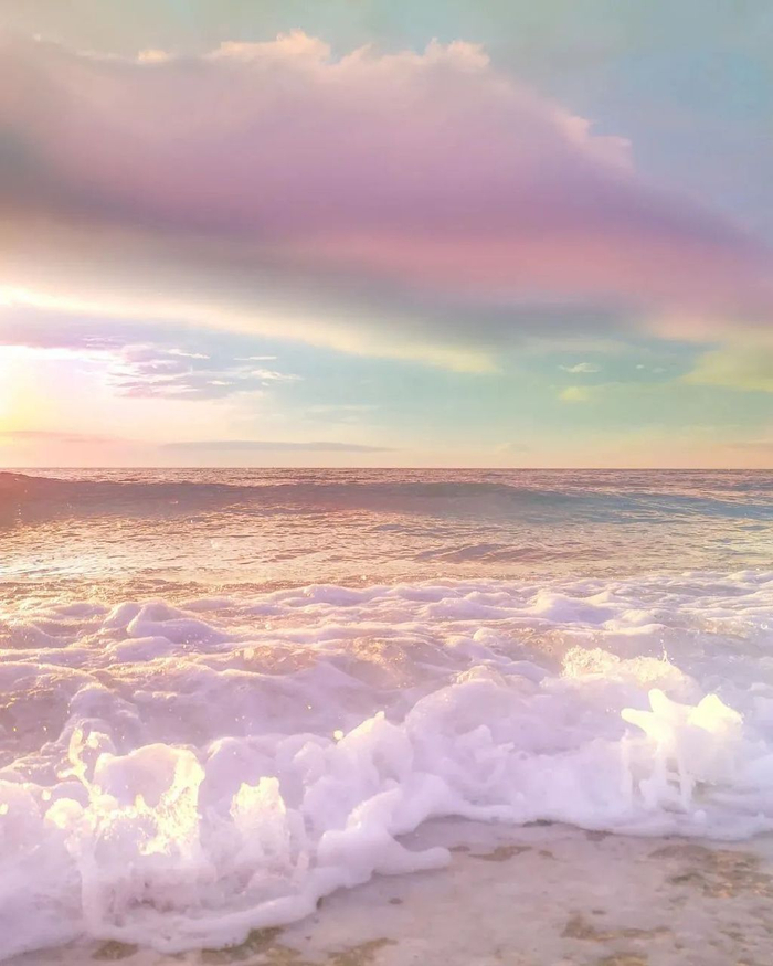 粉嫩的晚霞刷屏,原来天空的色彩,远比我们想象得更美