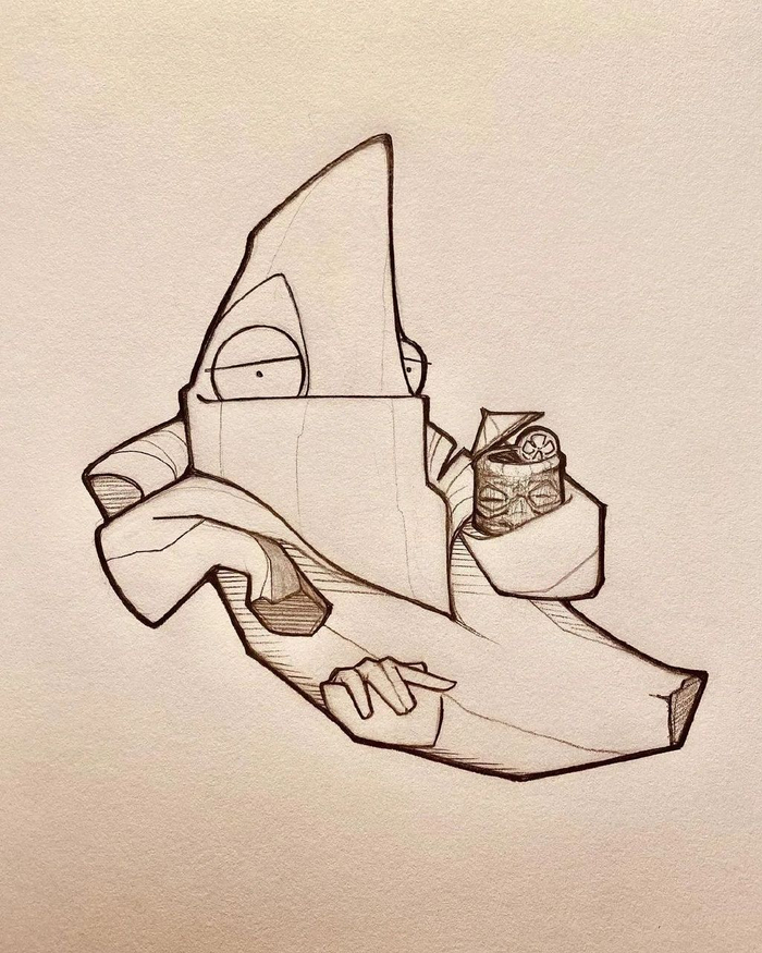 每天画一幅,他坚持了整整4年,让人看到线条的魅力