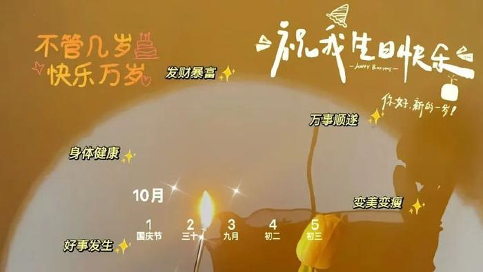 低调宣布「自己生日」，你就这么发