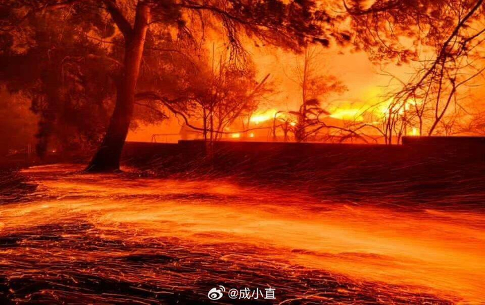 洛杉矶大火,摄影大片……|美国|山火|失控_新浪新闻