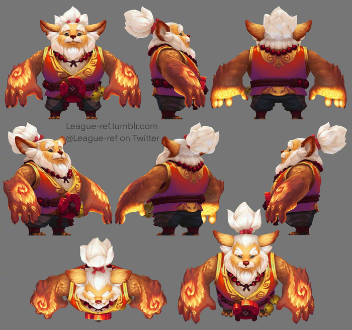 拉露恩可酷伯佐伊建模图