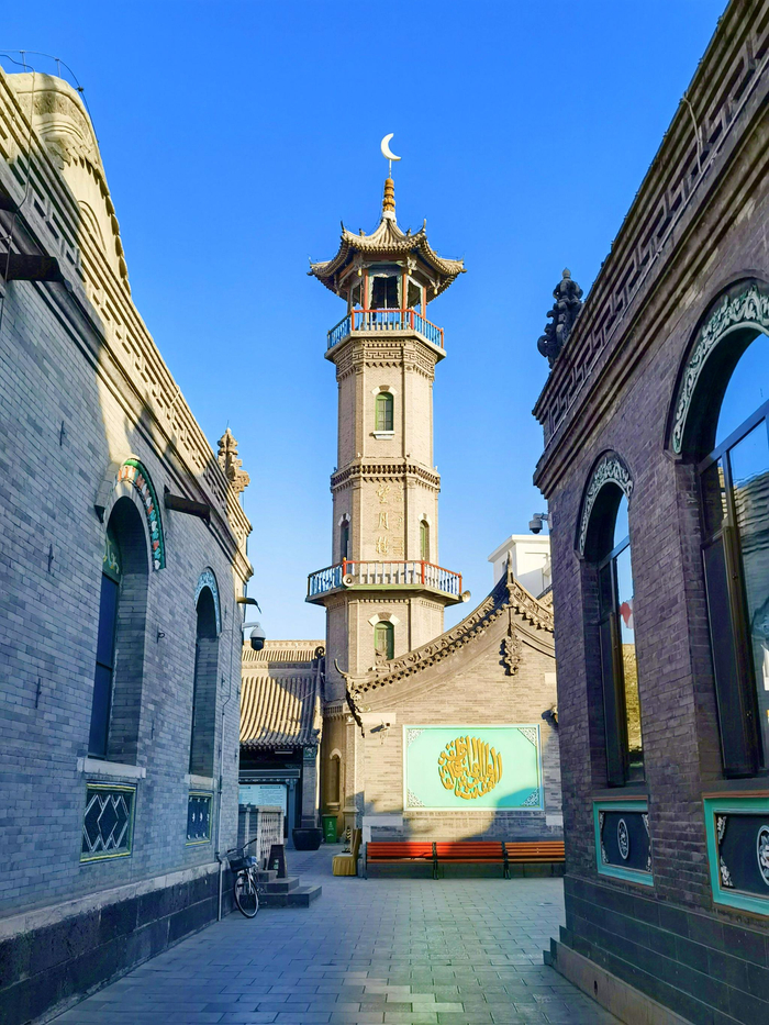 呼和浩特清真大寺望月楼