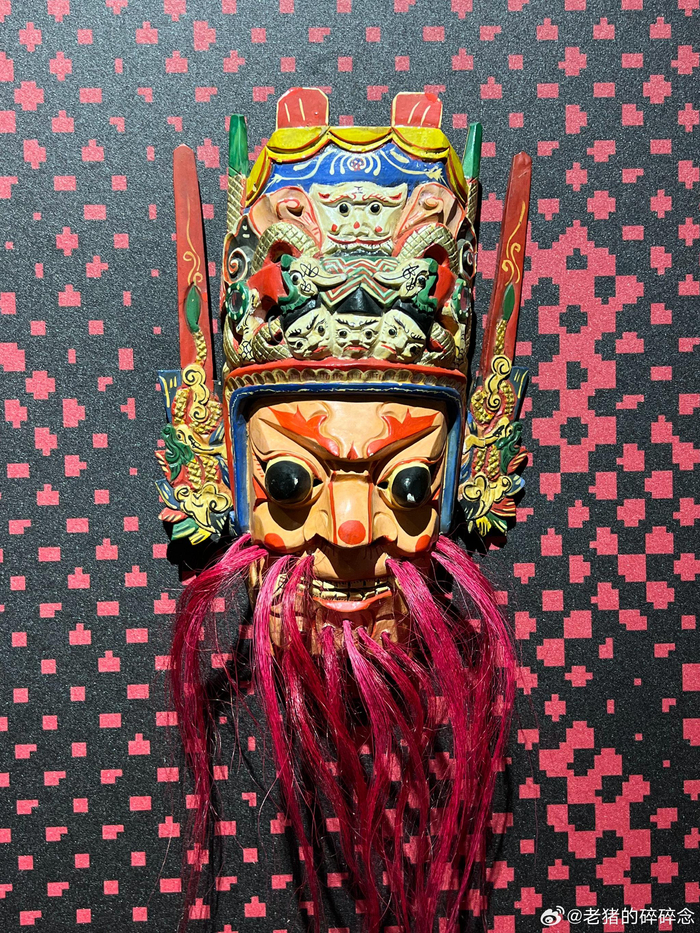 面具艺术展一傩冲百鬼,一愿了千神,好一坛傩堂戏.