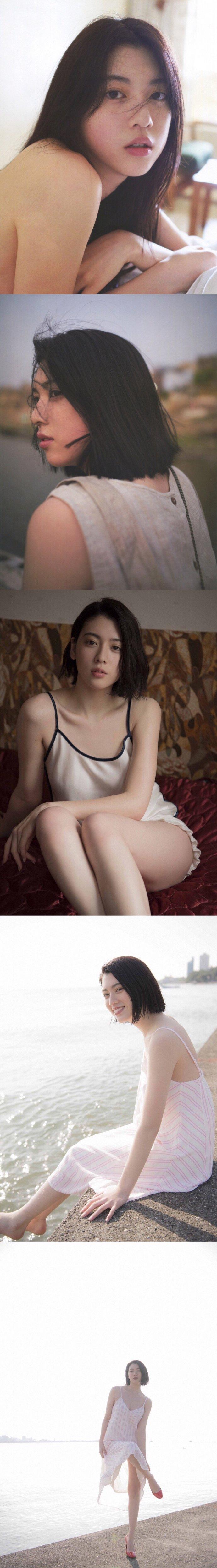 金晨三吉彩花图片