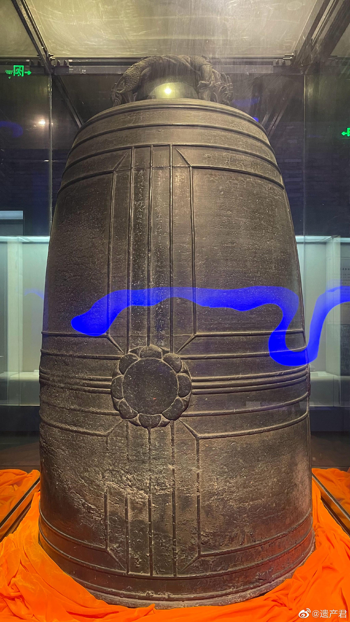 容县博物馆里的唐代开元寺景子大铜钟……__财经头条