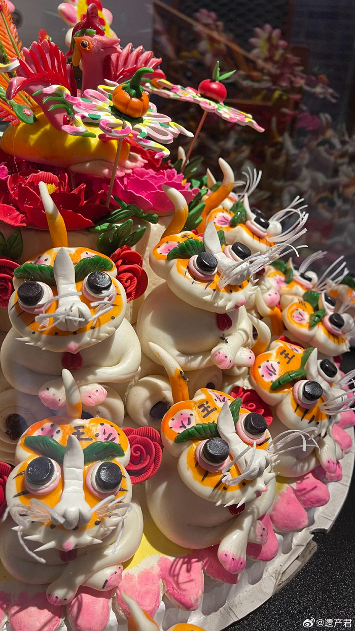 山西晋城的花馍