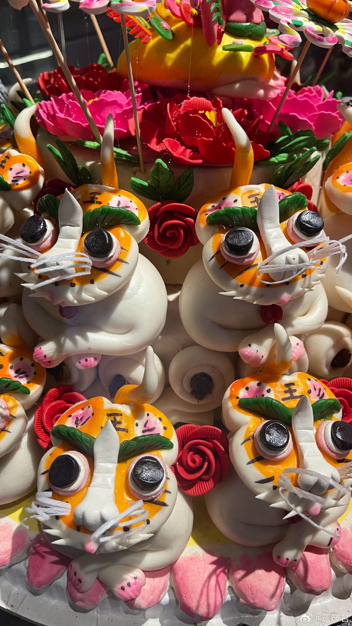 山西晋城的花馍