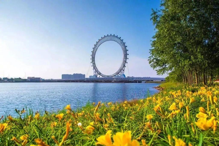 从皑皑白雪到百花盛开从汹涌澎湃到碧波安澜跟着这场大会一起沿着黄河