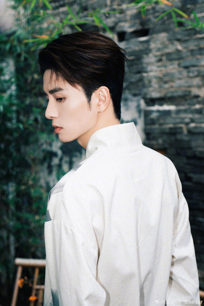 吴希泽这张脸我觉得就挺适合这种新中式的风格的