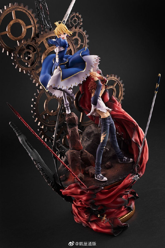 aniplex fate 轨迹 15th周年纪念 saber 士郎 手办雕像最后一个现货